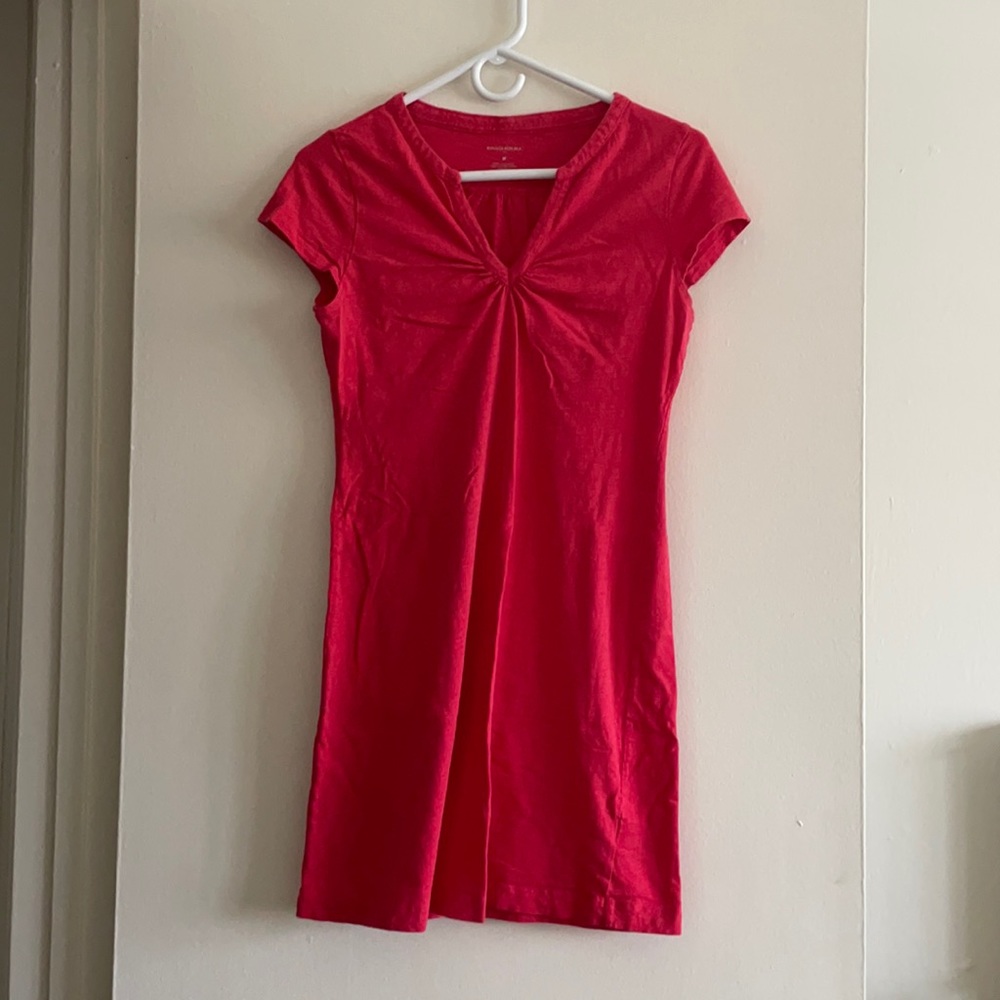 Banana Republic V Neck Cap Sleeve Dress